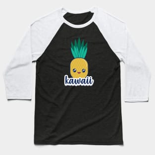 Cute Kawaii Fruit Pineapple Baseball T-Shirt
